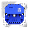 Миниатюра фото розетка встраиваемая с заземлением и защитными шторками, 16а, с usb, a+с voltum s70 vls040503 (кашемир) | 220svet.ru