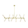 Миниатюра фото потолочная люстра на штанге freya borgy fr5379pl-12g | 220svet.ru