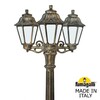 Миниатюра фото садово-парковый фонарь fumagalli ricu bisso/anna 3l e22.157.s30.bye27 | 220svet.ru