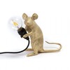 Миниатюра фото настольная лампа mouse lamp sitting gold usb seletti 15231 | 220svet.ru