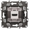 Миниатюра фото розетка эра elegance 14-3114-16 hdmi титан б0065778 | 220svet.ru