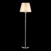 Миниатюра фото торшер crystal lux nicolas pt1 gold/white | 220svet.ru
