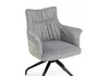 Миниатюра фото стул крутящийся на металлокаркасе woodville kaser 360 grey / black 15841 | 220svet.ru