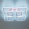 Миниатюра фото потолочная светодиодная люстра citilux марсель смарт cl232a180e | 220svet.ru