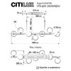 Миниатюра фото подвесная люстра citilux рунд cl205270n | 220svet.ru