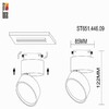 Миниатюра фото трековый светодиодный светильник st luce st651.446.09 | 220svet.ru