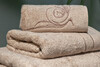 Миниатюра фото полотенце лирика модал кофе 50*90 garda decor 145ert-00608 | 220svet.ru