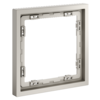 Миниатюра фото рамка пластиковая на 1 пост voltum s70 vls100103 (кашемир) | 220svet.ru