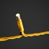 Миниатюра фото гирлянда нить с колпачком 10м тепло-белая 24в, 100 led, провод золотой пвх, ip65 ltc pst100cap-12-1ww | 220svet.ru