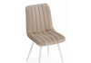Миниатюра фото стул на металлокаркасе woodville дани бежевый (zd 210) / белый np 632293 | 220svet.ru