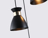 Миниатюра фото подвесной светильник ambrella light traditional loft tr8470/3 bk/fgd | 220svet.ru