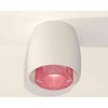 Миниатюра фото комплект накладного светильника ambrella light techno spot xs1141022 swh/pi белый песок/розовый (c1141, n7193) | 220svet.ru