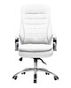 Миниатюра фото офисное кресло для руководителей dobrin lyndon lmr-108bl_m_el-white-13006 | 220svet.ru