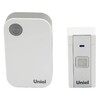 Миниатюра фото звонок беспроводной uniel udb-013w-r1t1-36s-100m-wh ul-00006432 | 220svet.ru