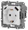 Миниатюра фото розетка эра elegance 14-4108-01 2p+e 16a-250в со шторками с usb type-a+c 5в-3а белый б0067736 | 220svet.ru