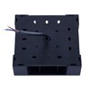Миниатюра фото уличный настенный светильник uniel ulu-p33d-4w/4000k ip65 black ul-00013621 | 220svet.ru