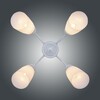 Миниатюра фото потолочная люстра элетех китти 1005405129 | 220svet.ru