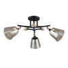 Миниатюра фото потолочная люстра на штанге arte lamp glassy a5078pl-3bk | 220svet.ru