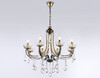 Миниатюра фото подвесная люстра с хрусталем ambrella light tr4953 | 220svet.ru