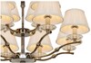 Миниатюра фото подвесная люстра ilamp vivaldi 85125/8+4 cr | 220svet.ru