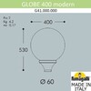 Миниатюра фото уличный фонарь на столб fumagalli globe 400 modern g41.b40.000.aye27 | 220svet.ru