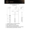 Миниатюра фото подвесной светодиодный светильник aployt dzhosi apl.326.16.01 | 220svet.ru