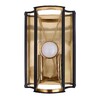 Миниатюра фото настенный светильник crystal lux tandem ap2 gold | 220svet.ru