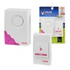 Миниатюра фото звонок беспроводной (ul-00002402) volpe udb-q026 w-r1t1-16s-80m-wh | 220svet.ru