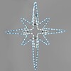 Миниатюра фото светодиодная фигура "полярная звезда" 70 x 60 см небесно-голубая, ip65 ltc plr-8-2sb | 220svet.ru