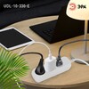 Миниатюра фото удлинитель электрический эра udl-10-315-e greenline 3 розетки с заземлением 1,5м пвс 3x0.75мм2 б0064897 | 220svet.ru