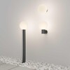 Миниатюра фото уличный настенный светильник maytoni bold o598wl-01b | 220svet.ru