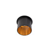 Миниатюра фото встраиваемый светильник loft it limit 10343/b black gold | 220svet.ru