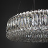 Миниатюра фото подвесная люстра хрустальная светодиодная eurosvet iride 101007 led | 220svet.ru