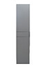 Миниатюра фото шкаф-пенал alto с вешалкой garda decor gd-10022-6(глухой) | 220svet.ru