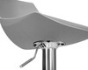 Миниатюра фото стул барный 2шт dobrin rocky lm-3000-n_ch-m_el-grey-13172 | 220svet.ru