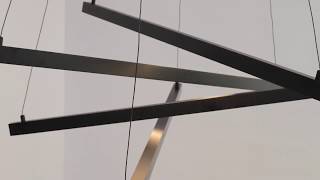 Миниатюра фото подвесной светодиодный светильник odeon light cometa 3860/96b | 220svet.ru